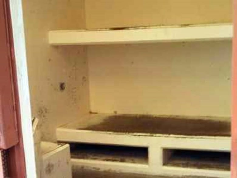 A view inside a Security Housing Unit at Pelican Bay State Prison.